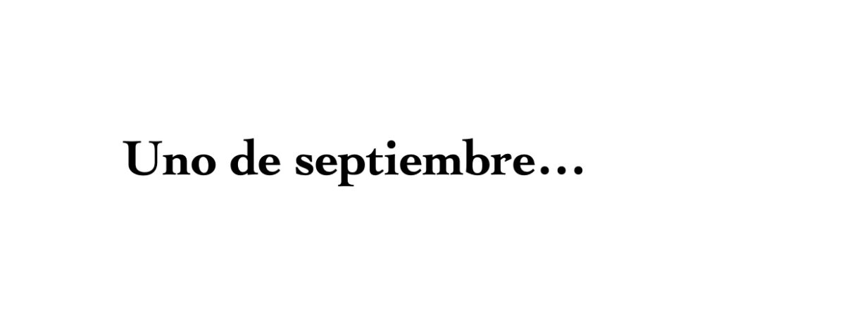 Comienzo de curso